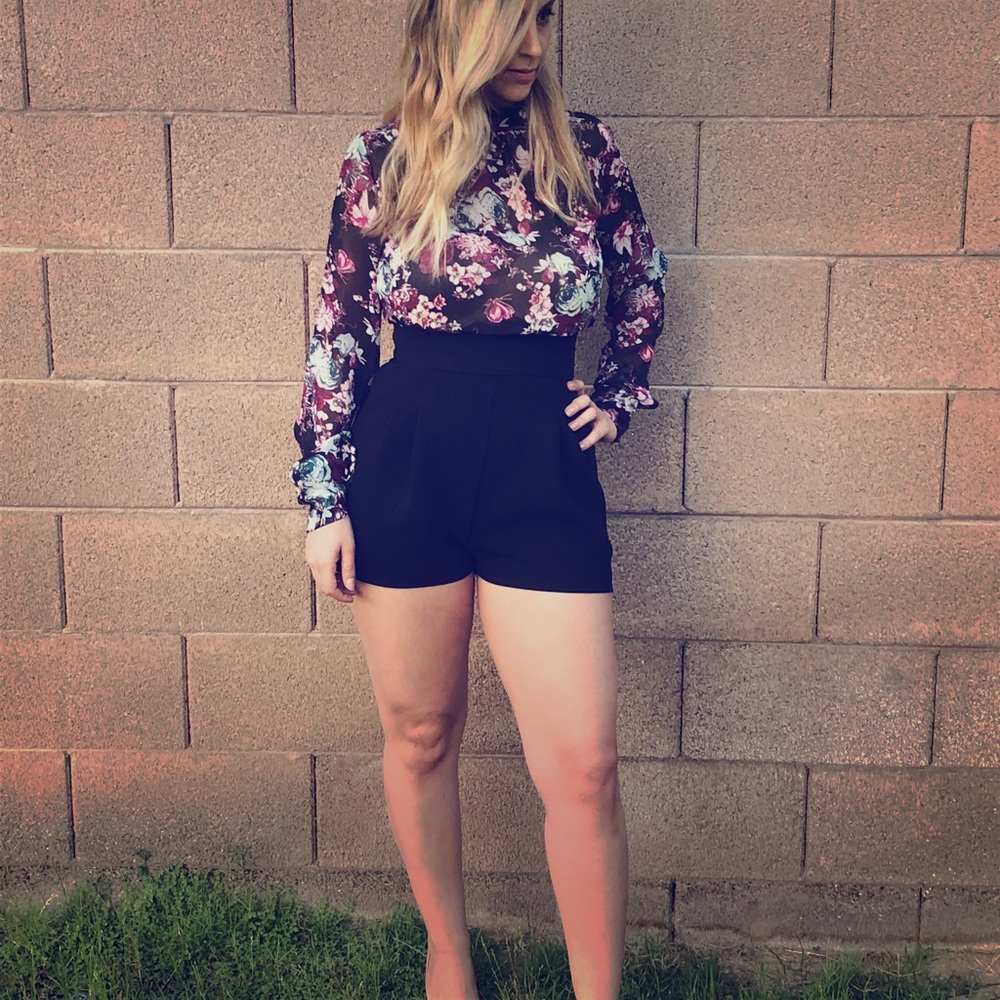 Floral Romper